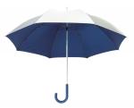 Lekki parasol SOLARIS, srebrny, niebieski