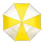 Parasolka Teenager żółto-przezroczysta z odblaskami