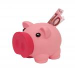 Skarbonka w kształcie świnki MONEY COLLECTOR, różowy