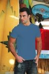 T-Shirt męski z krótkim rękawem 205g Denim Blue XL