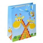 Torba na prezenty dla dzieci z motywem żyrafy