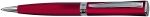 WIZARD długopis metalowy, czerwono-chromowany
